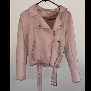 Pink Moto Jacket
